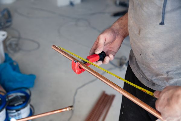 Copper Pipe Installation in Athens