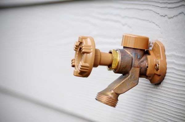 Outdoor Spigot Installation in Athens